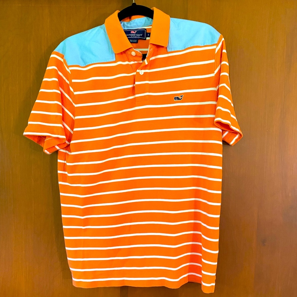 Vineyard Vines striped polo shirt